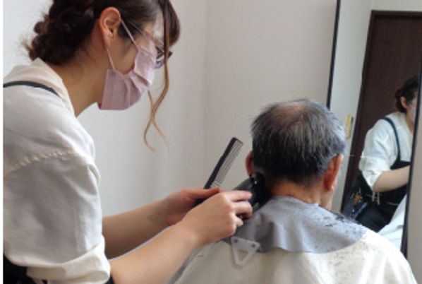 理美容室での施術