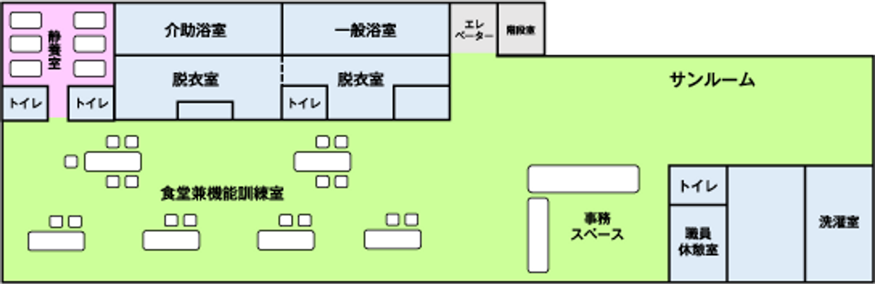 多目的スペースの図面