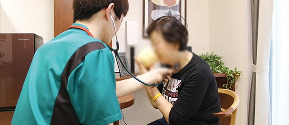 リビングでの交流