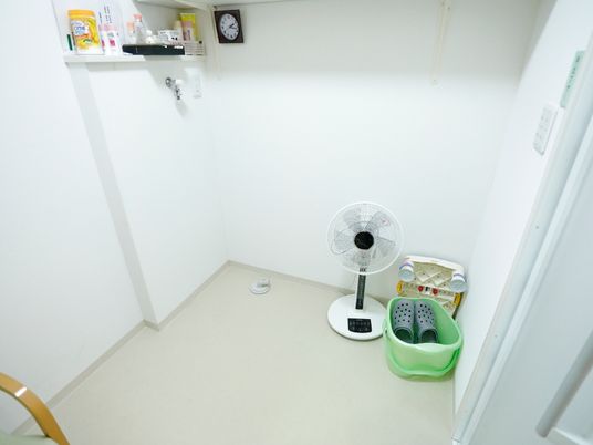 清潔な洗面台エリア