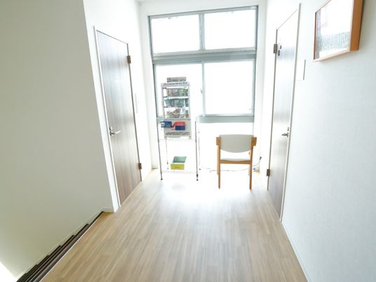 清潔感のある廊下