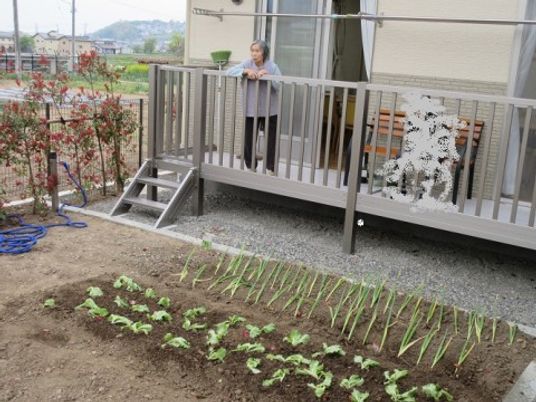 庭仕事ができる施設