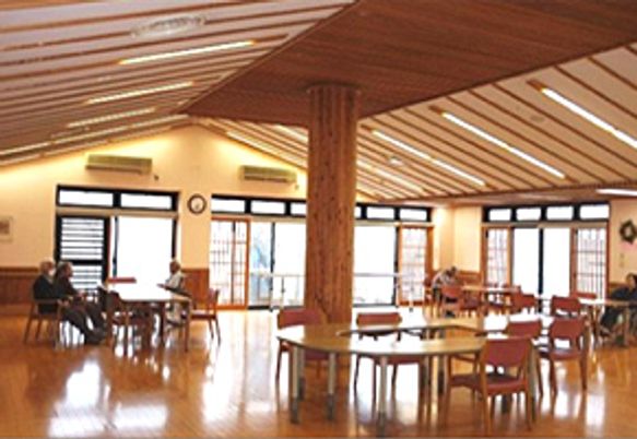 広々とした空間ラウンジ  