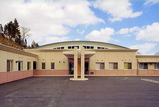 モダンな建物の外観