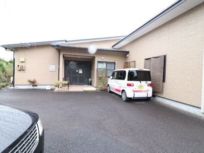 エントランス正面の景観