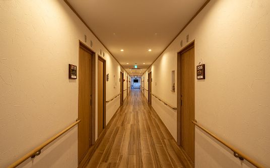 長い廊下