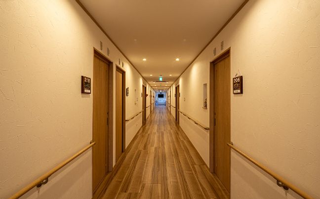長い廊下