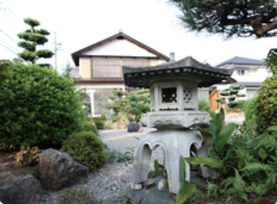 日本庭園の風景