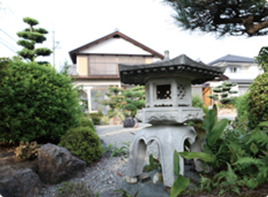 日本庭園の風景