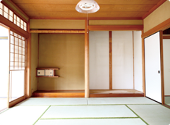 和の風情が漂う居室