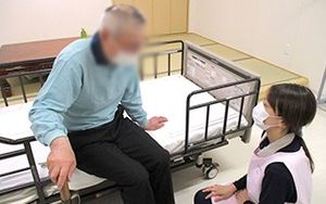 スタッフ対応の場面