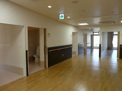 明るい廊下