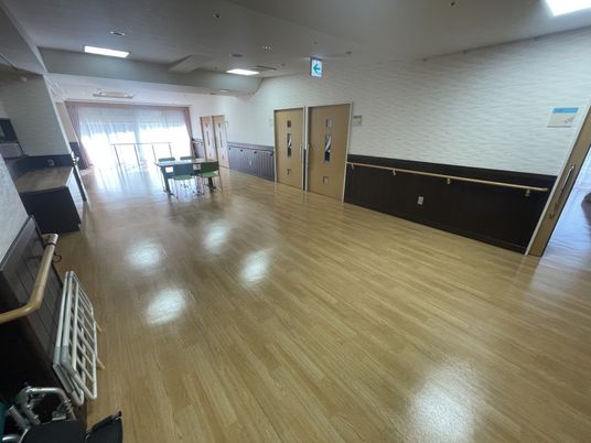 明るい廊下