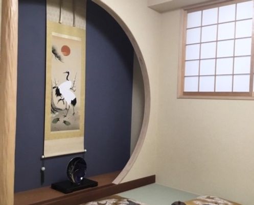 落ち着いた和室