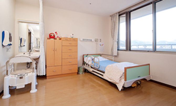 自然光が入る居室