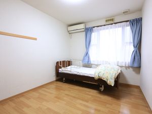 シンプルな個室の居室