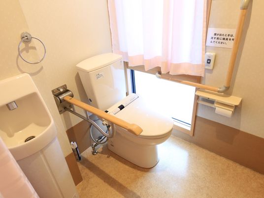 バリアフリートイレの内装