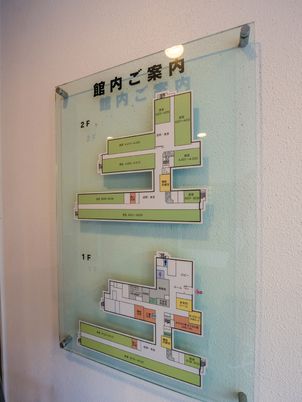 案内板の配置図