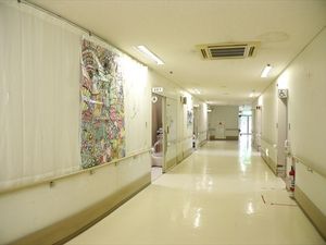 明るい廊下  