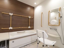 バリアフリーの洗面台