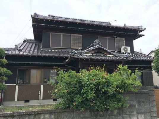 和風の外観  