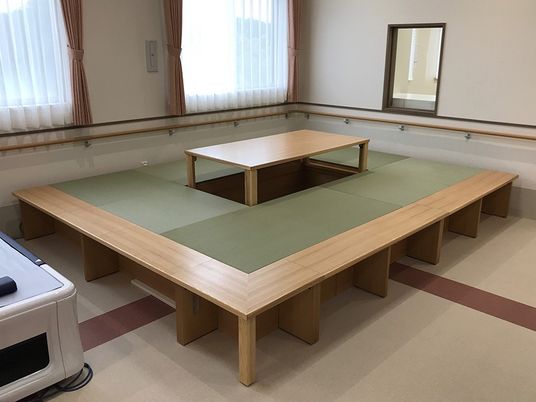 畳敷きの和室  