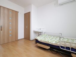 清潔な居室の一角