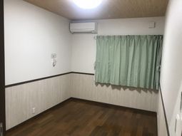 清潔な居室の一角