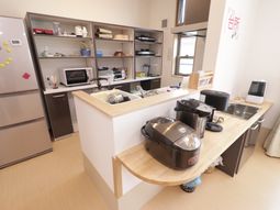 キッチンの整頓された様子