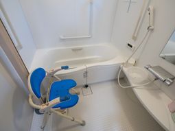 バリアフリーの洗面所