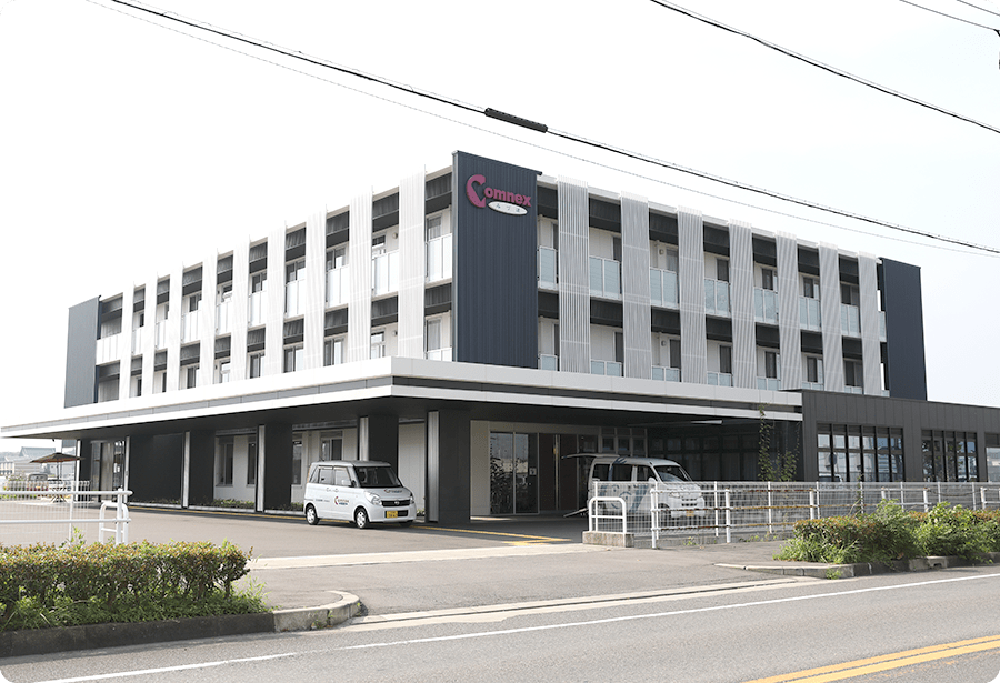 コムネックスみづほ空床型 短期入所生活介護 事業所の外観