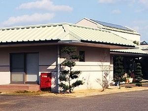 緑豊かな外観