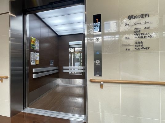 利用しやすいエレベーター