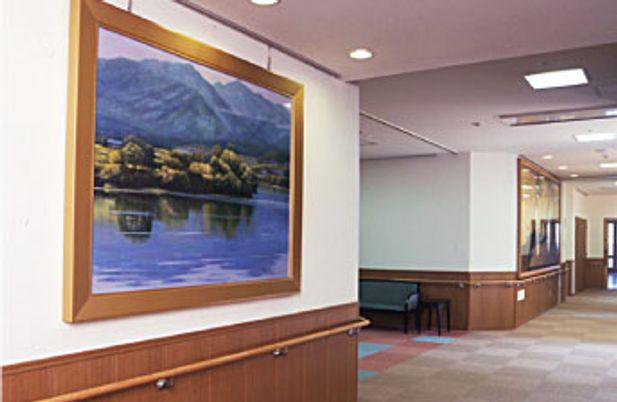 落ち着いた廊下