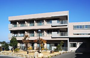 開放感あふれる外観