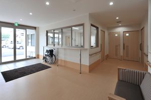 広々としたエントランス