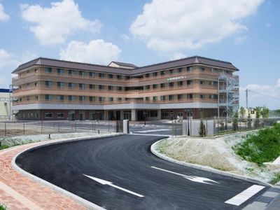 新しい建物の外観