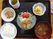 おいしい和定食の食事