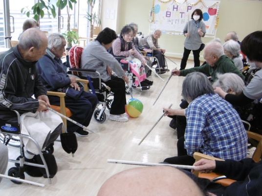 レクリエーション実施中の様子