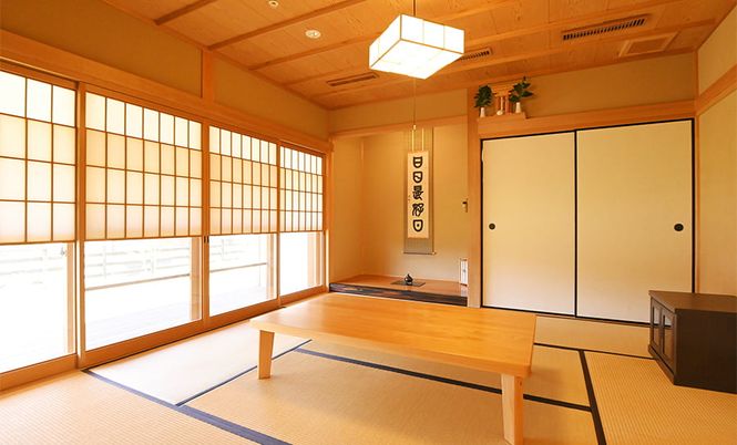 和室とふすまの部屋