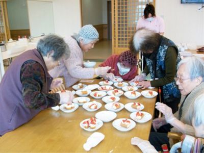 共同調理活動の風景