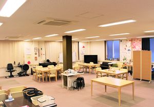 広々とした休憩室