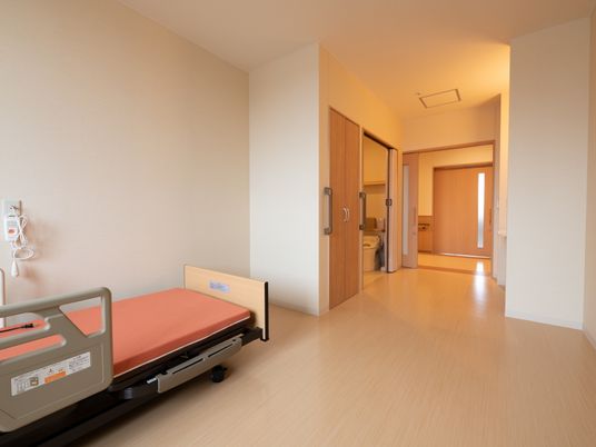 清潔な居室の一角