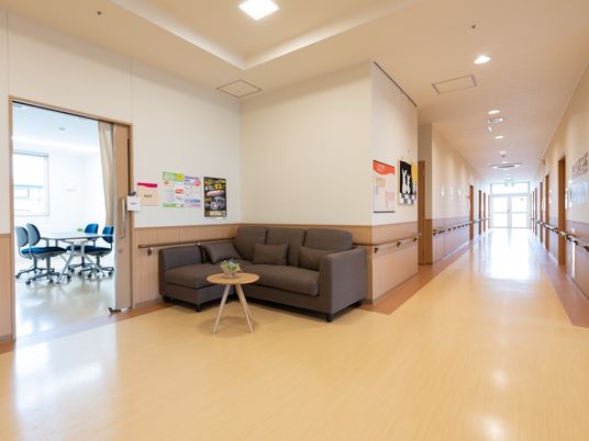 清潔感のある廊下