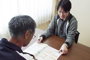 相談中の様子