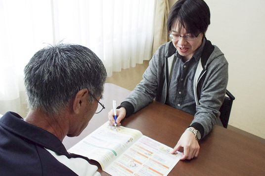 相談中の様子
