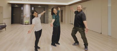 活気あふれるエントランス