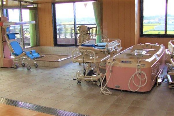 リラックスできる浴室