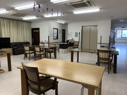 広々とした共有スペース