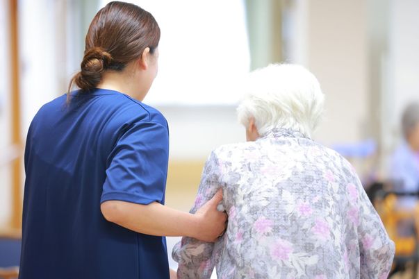 介護支援の様子